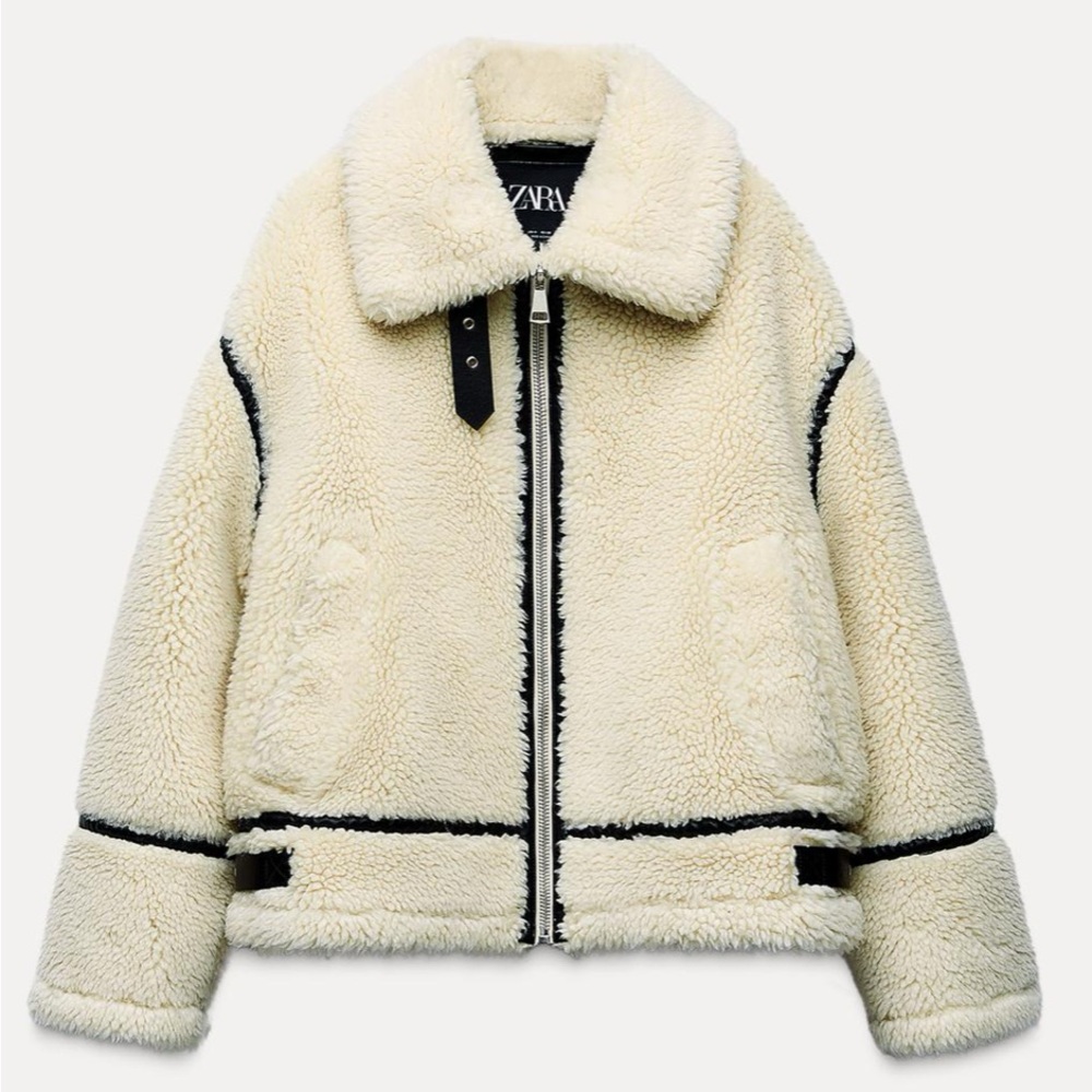 Fleece Biker Jacket ZW Collection